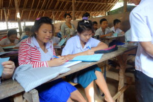Students at Mae Ra Moe Refugee Camp
